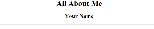 first webpage displayed in a browser